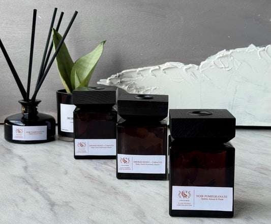 Noir Pomegranate - Square Jar